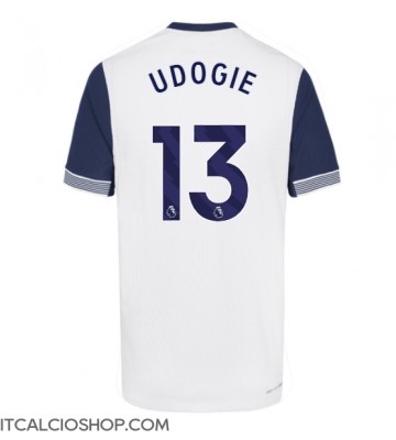 Tottenham Hotspur Destiny Udogie #13 Prima Maglia 2024-25 Manica Corta